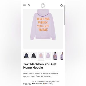 Lonely Ghost sweatshirt